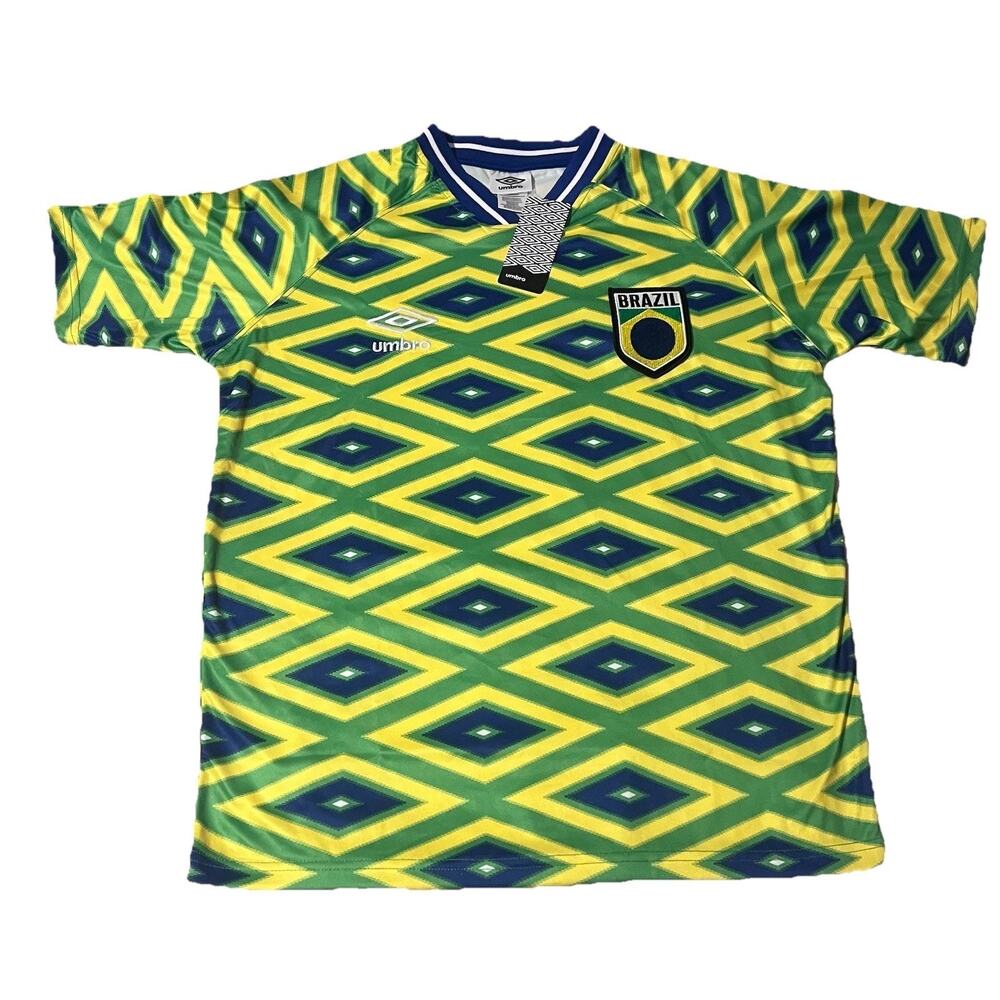Umbro Brazil Soccer Jersey World Cup 2026 Football Men's LARGE NEW NWT‎